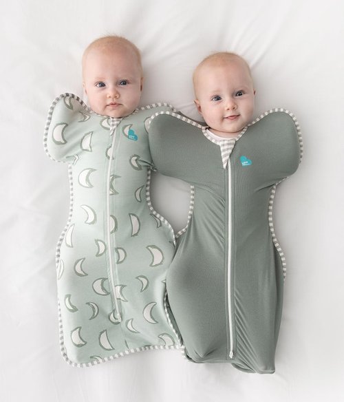 Love To Dream Swaddle UP - Baby Sleep Sack for Self-Soothing | 1.0 TOG, Newborn 5-8.5 lbs, Deep Olive