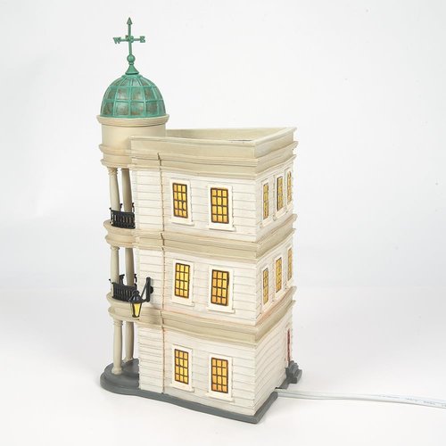 Department 56 Harry Potter Village Gringotts Bank - Lit Building, 10.16 Inch, Multicolor Decor