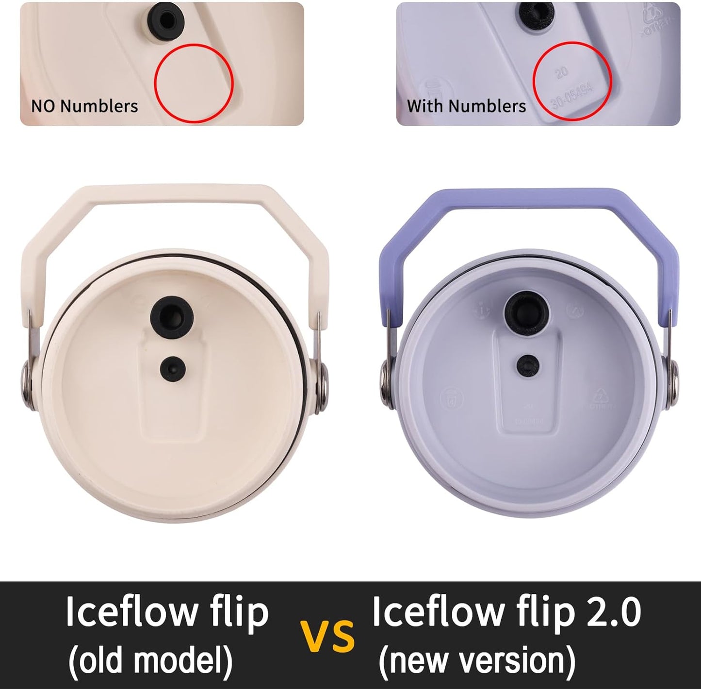 Stanley Replacement Straws - Compatible with IceFlow Flip Straw Tumblers 30 oz & 64 oz | 6 Straws & Cleaning Brush Included