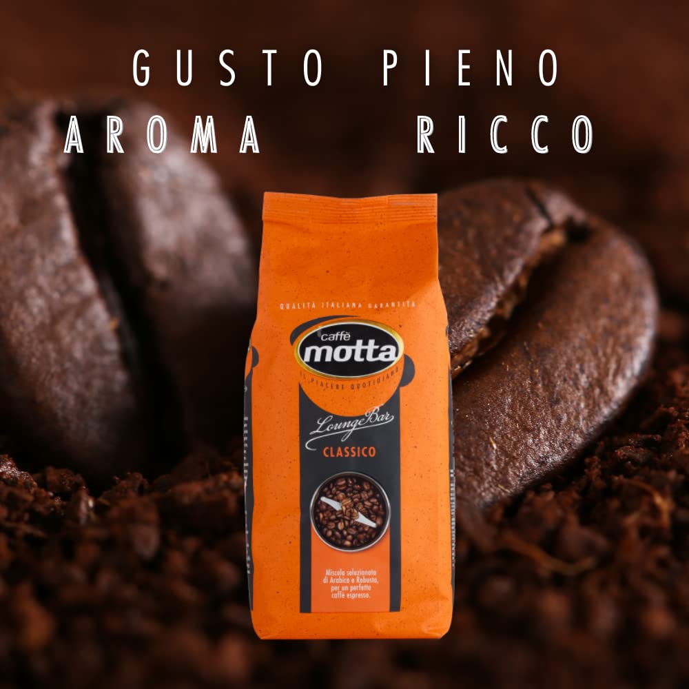 Caffè Motta: "Lounge Bar" Roasted Coffee Beans 1 Kg 2.2 Lb [ Italian Import ]