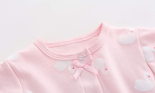 Babymine Baby One-Piece Romper - Soft Cotton Footed Sleepwear for Infants 0-12 Months