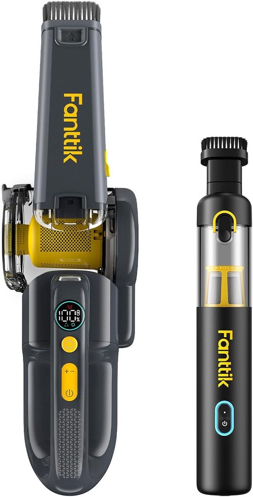 Fanttik Slim V8 Apex Black Foldable Electric Scooter - Ultra Deluxe Design for Ultimate Portability