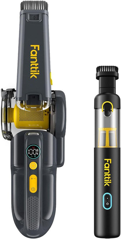 Fanttik Slim V8 Apex Black Foldable Electric Scooter - Ultra Deluxe Design for Ultimate Portability