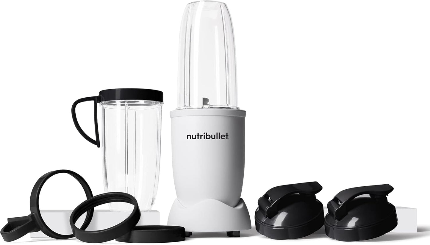 Nutribullet Pro 900W - 13-Piece Blender Set in Elegant Matte White Finish