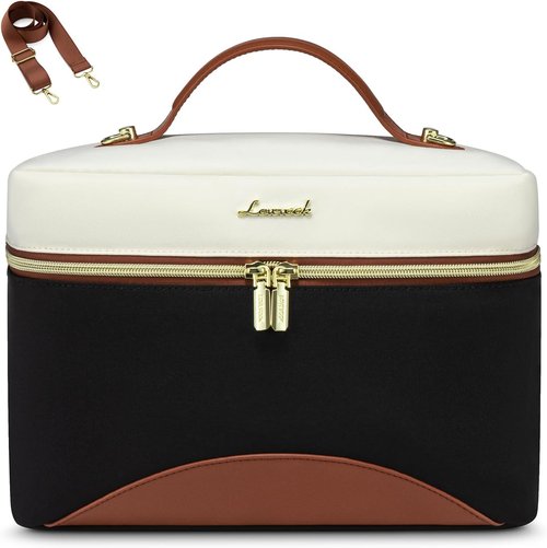 LOVEVOOK Insulated Lunch Bag - Leakproof Cooler Tote for Women | Adjustable Shoulder Strap, Perfect for Office & Picnic
