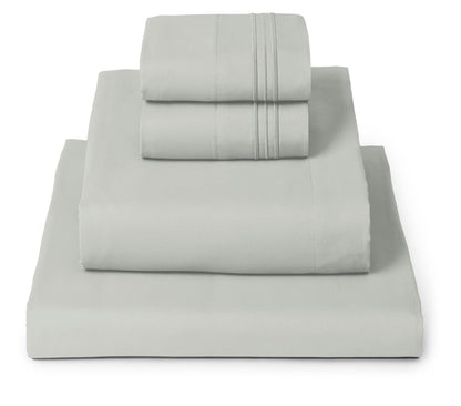 Mellanni California King Sheets Set - 4 PC Iconic Collection Bedding - Hotel Luxury, Extra Soft, Cooling Bed Sheets - Wrinkle, Fade, Stain Resistant (Cal King, Spa Mint)