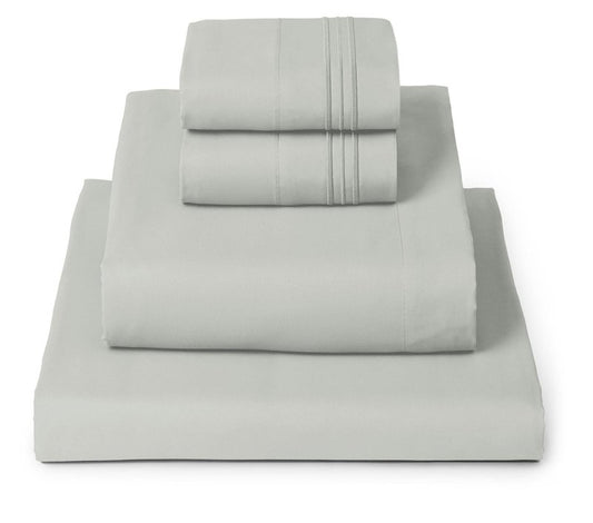 Mellanni California King Sheets Set - 4 PC Iconic Collection Bedding - Hotel Luxury, Extra Soft, Cooling Bed Sheets - Wrinkle, Fade, Stain Resistant (Cal King, Spa Mint)