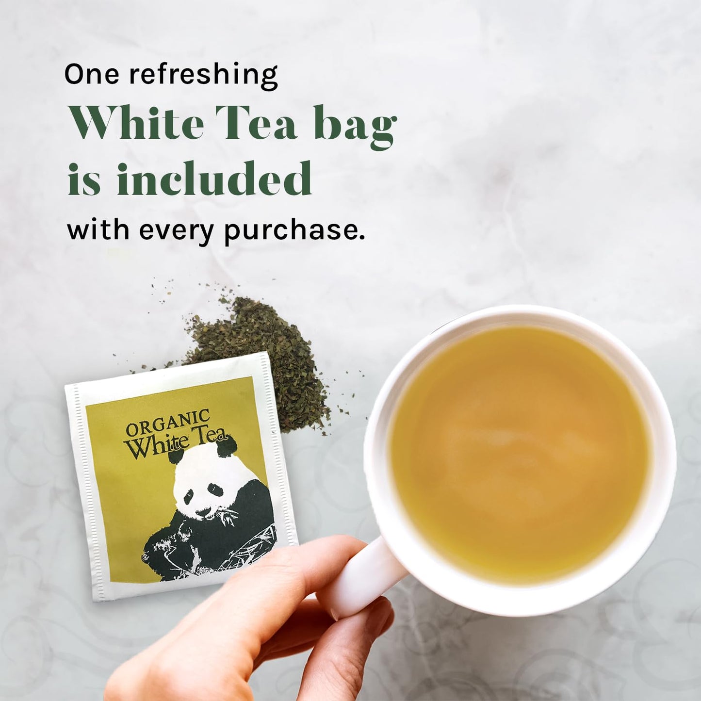 Uncle Lee's Organic Green Tea Bags, 106-Count Super Pack – Bright & Refreshing, Lightly Caffeinated Bulk Tea for Home, Office, Camping