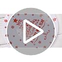 Christmas Plastic Dinnerware Set for 30 Guests - Plates, Cups, Cutlery & Napkins