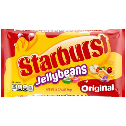 STARBURST Original Jelly Beans Gummy Candy, 14 oz Bag