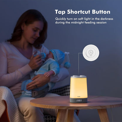 Skiennix Baby Sound Machine - Nursery Night Light & White Noise for Sleep | APP Control & Sleep Trainer