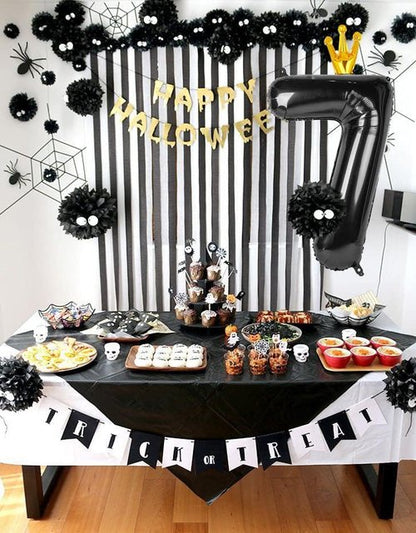 Black 9 Balloon - 40 Inch Giant Number Balloon for 9th, 19th, 29th & 90th Birthday Celebrations