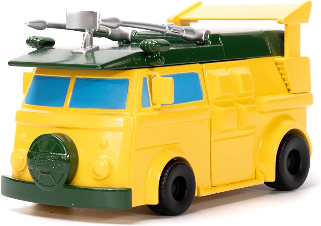 Teenage Mutant Ninja Turtles Turtle Lair Nano Scene - 1.65" Die-Cast Collectible Figures for Kids & Adults