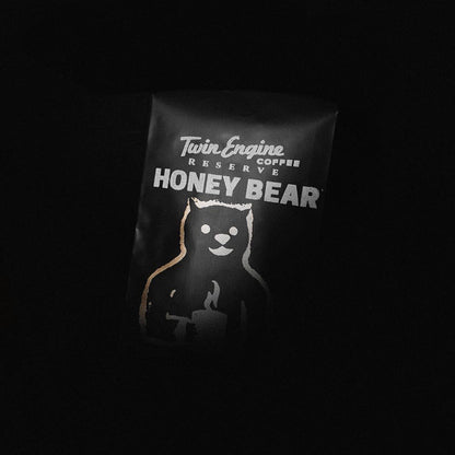 HONEY-BEAR | Black Edition - Dark Roast, Highest Rated Coffee - Limited Edition Whole Bean by Twin Engine Coffee