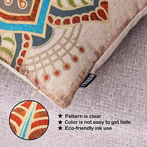 Farmhouse Christmas Pillow Cover 12x20 Inch Blue Wood Grain Winter Decor
