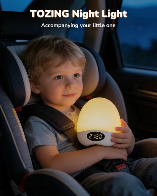 Egg Night Light for Nursery, Portable Rechargeable Baby Nightlight with Touch Control & RGB Color Changing, Dimmable Breastfeeding Lamp with Timer, Cute Wireless Night Light, Newborn Essentials