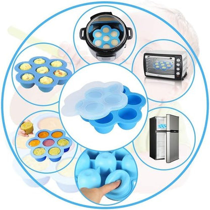 Instant Pot 73 PCS Accessories Set - Essential Tools for 5/6/8 Qt Electric Pressure Cookers | Includes Steamer Baskets & More