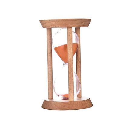 3/3/5 Minutes Hourglass - Red 1 Minute Desktop Sand Timer for Gift, Mini Sandglass