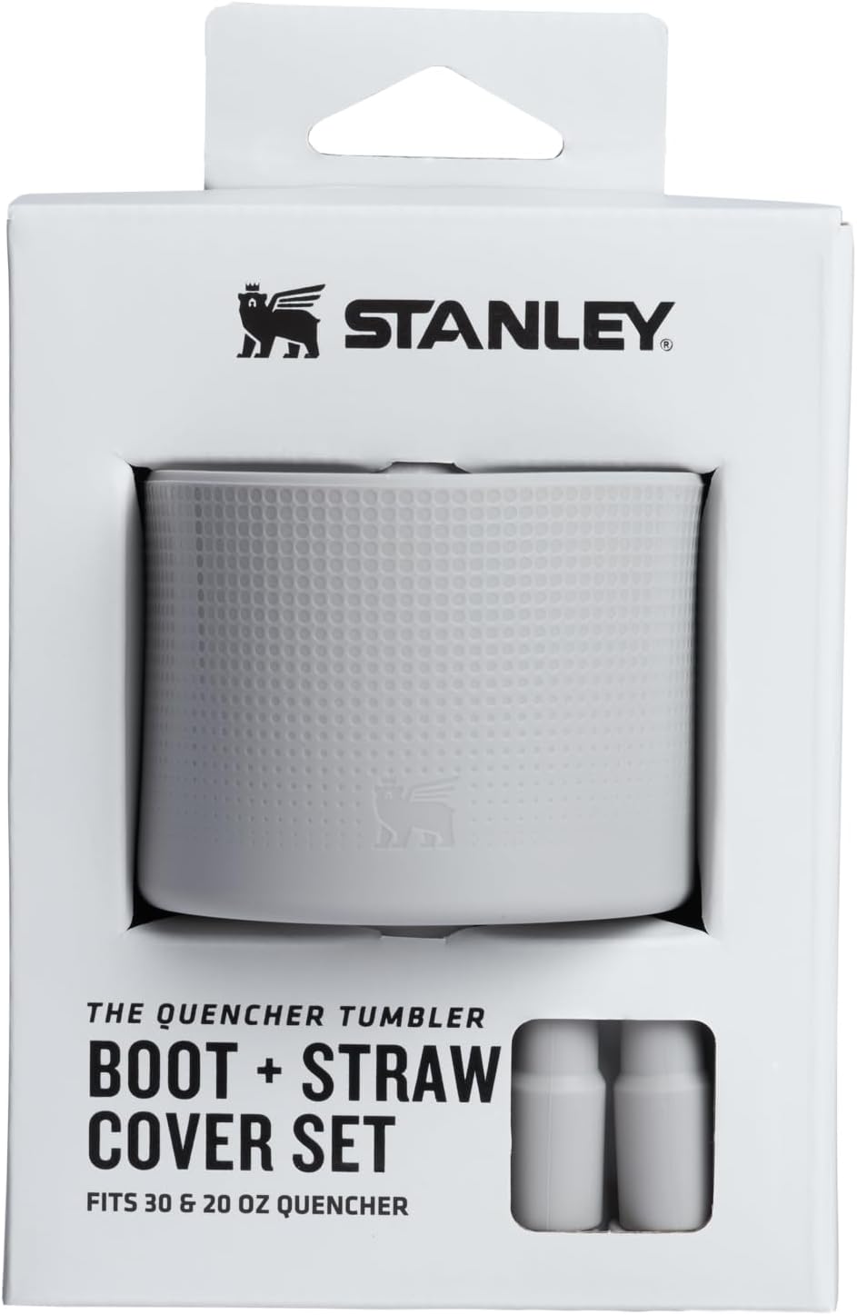 Stanley Quencher Boot & Straw Cover Cap - Anti-Slip Silicone Protector for Tumbler | BPA-Free Accessory Set