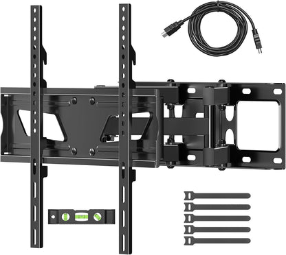 Simple Trending Full Motion TV Wall Mount - Articulating Dual Arms for 32-70 Inch TVs, Max VESA 400x400mm
