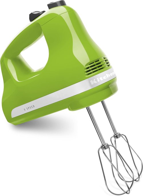 KitchenAid 5-Speed Hand Mixer - Ultra Power Performance for Effortless Mixing | Compact Design
