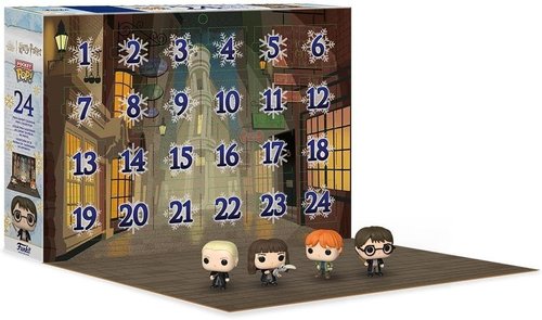Funko Pop! Harry Potter Advent Calendar - 24 Days of Collectible Vinyl Mini Figures - Perfect Holiday Gift