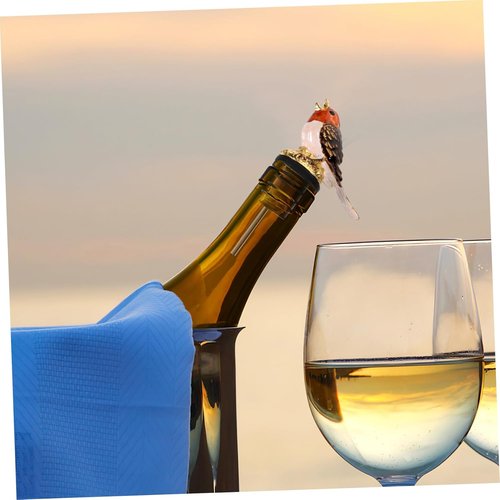 Bird Design Pourer Multi-functional Wine Bottle Pourer Sealers Zinc Alloy Wine Spout