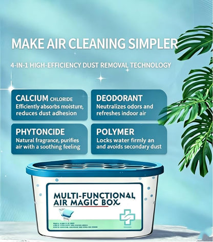Portable Indoor Air Purification Dust Remover Box 2-Pack