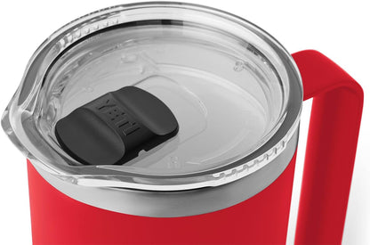 YETI Rambler 34 oz Pitcher, Vacuum Insulated, Stainless Steel with MagSlider Lid, Rescue Red