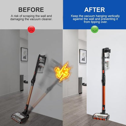 LANMU Wall Mount Holder - Compatible with Shark IX141, IZ377H, V10, V11, V12, V15 Vacuum Cleaners
