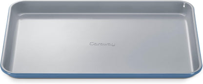 Caraway Non-Stick Ceramic Baking Sheet - Non-Toxic, PTFE & PFOA Free - Ideal for Baking & Roasting - Medium (15" x 10") - Slate