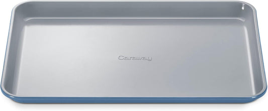 Caraway Non-Stick Ceramic Baking Sheet - Non-Toxic, PTFE & PFOA Free - Ideal for Baking & Roasting - Medium (15" x 10") - Slate