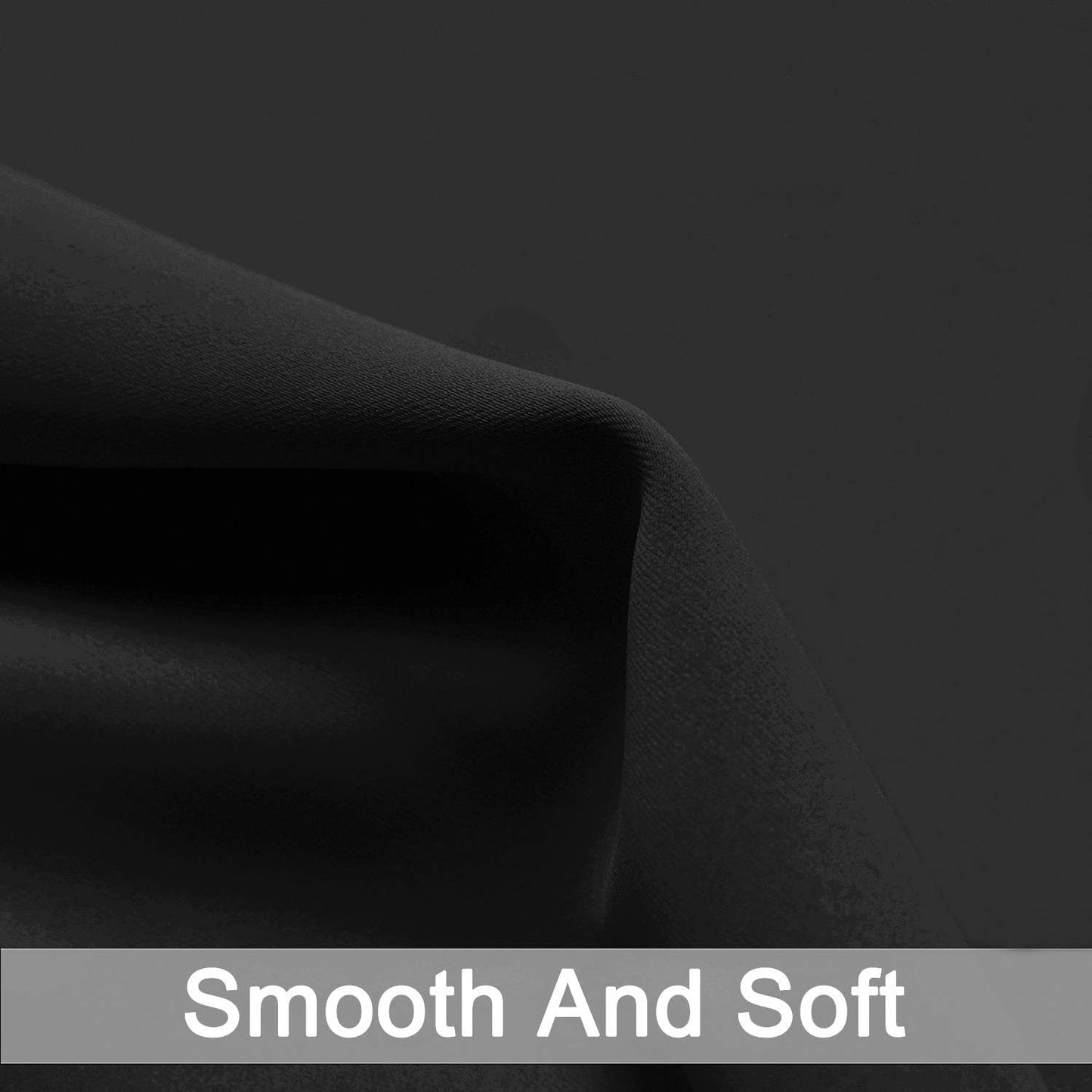 Yakamok Blackout Curtains - Thermal Insulated Grommet Drapes for Bedroom | 38W x 84L, One Pair