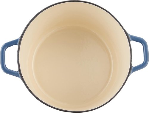 Cuisinart 3 Qt Enameled Casserole - Covered Design in Provencial Blue for Stylish Cooking