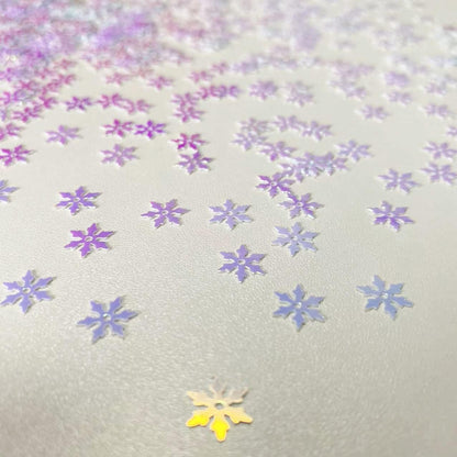 Skiennix Snowflakes Party Glitter - 2000 Pieces of PVC Confetti for Christmas & Winter Decor