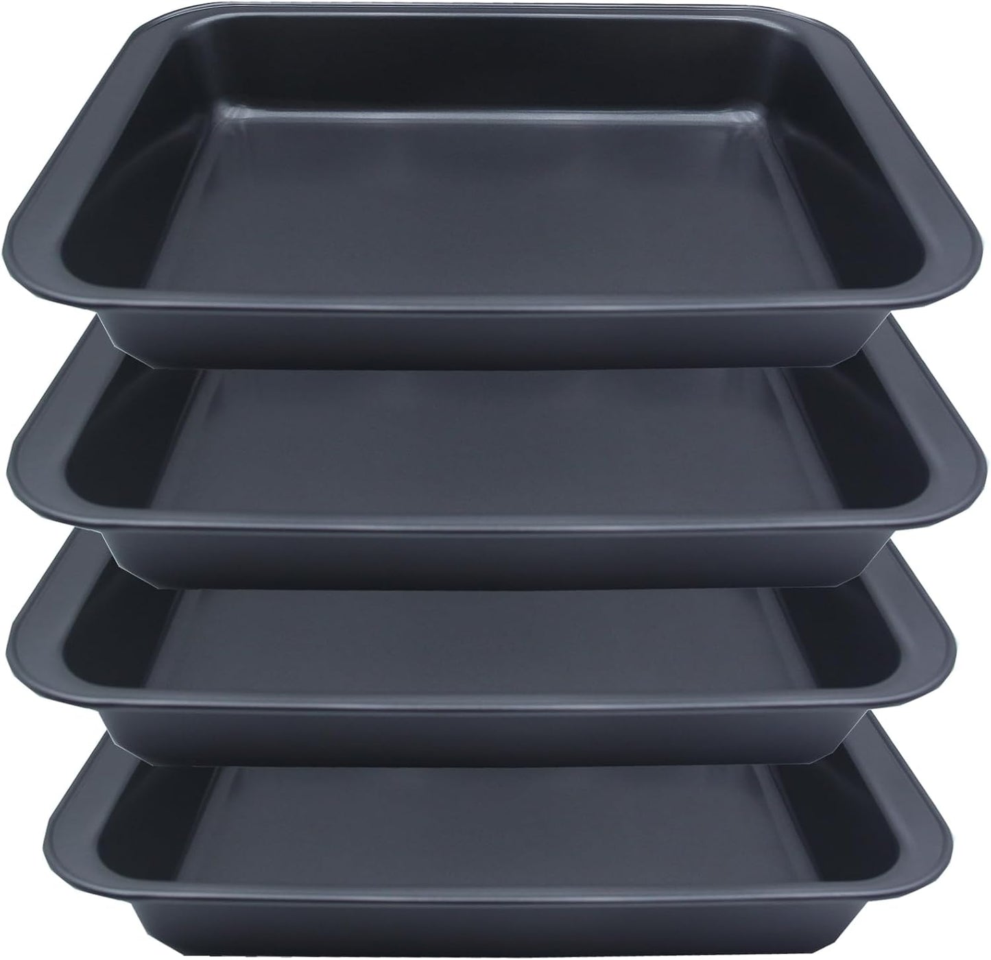 Regine Switzerland Baking Pan Set - Heavy Duty Nonstick Carbon Steel | 12.6 x 8.6 Inch for Brownies & Lasagna
