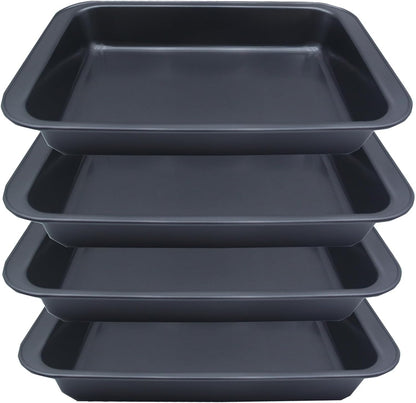 Regine Switzerland Baking Pan Set - Heavy Duty Nonstick Carbon Steel | 12.6 x 8.6 Inch for Brownies & Lasagna