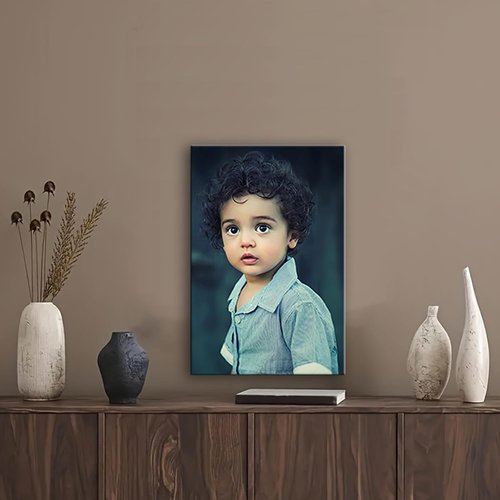 Hoopwarte Custom Canvas Prints - Personalized Photo Wall Art | Ready to Hang Home Decor (8"x12" | 20x30cm)