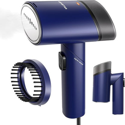 KEENSTAR Travel Steamer - Dual Voltage Handheld Fabric Wrinkle Remover | Fast 15s Heat-Up, 1200W