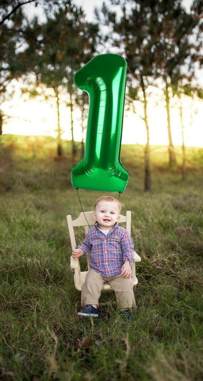 40 Inch Dark Green Number 4 Balloon by [Brand Name] | Perfect for Birthdays, Graduations & Weddings