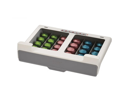 Joseph Joseph CupboardStore: Under-Shelf Space-Saving Coffee Pod Drawer - Holds 30 Nespresso Original-Style Capsules