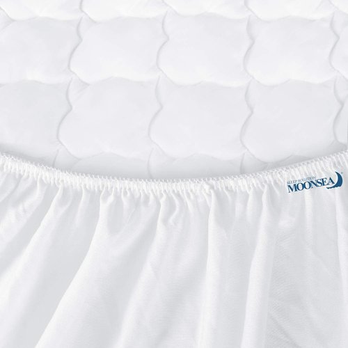 Queen Mattress Pad Thick Quilted Mattress Topper, Air Mattress Cover, Super Soft Breathable and Noiseless Down Alternative Fiber Extra Thick Mattress Pad with Deep Pocket Fits up to 23 Inch Mattress