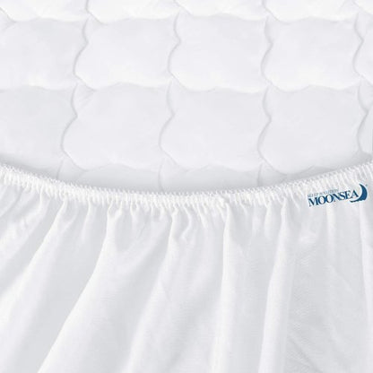 Queen Mattress Pad Thick Quilted Mattress Topper, Air Mattress Cover, Super Soft Breathable and Noiseless Down Alternative Fiber Extra Thick Mattress Pad with Deep Pocket Fits up to 23 Inch Mattress