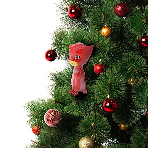 PJ Masks Christmas Ornaments Set - Greg Connor Owlette 3-Pack - Indoor & Outdoor Holiday Decorations