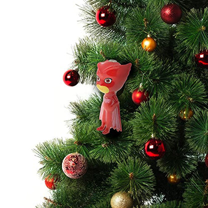 PJ Masks Christmas Ornaments Set - Greg Connor Owlette 3-Pack - Indoor & Outdoor Holiday Decorations