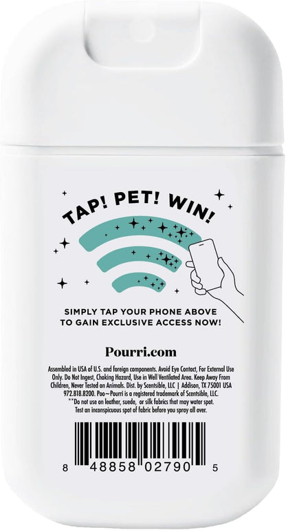 Poo-Pourri Pawsitively Fresh Pocket Deodorizer Spray - Natural Pet Odor Remover for Dogs & Cats - Vet Recommended