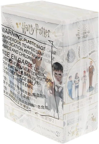 Department 56 Harry Potter Village Accessories - Professor Slughorn Figurine Set with Harry, Hermione & Ron | 2.8 Inch, Multicolor