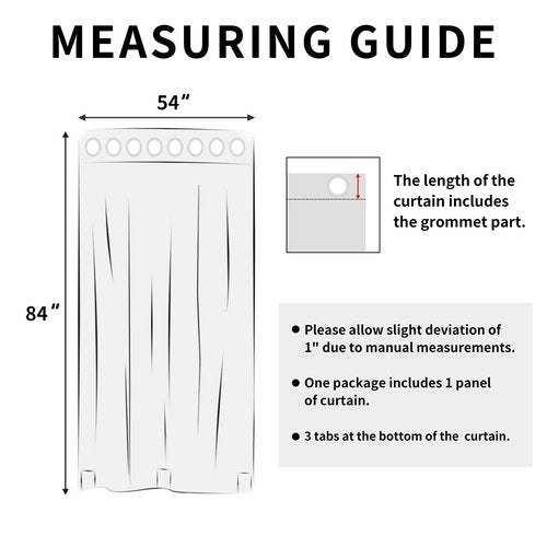 Easy-Going Outdoor Curtains Waterproof Windproof Weatherproof Curtain for Patio, Cabana, Porch, Pergola and Gazebo, Grommet Top and Tab Bottom Drape, 1panel, 54x84 inch, Beige