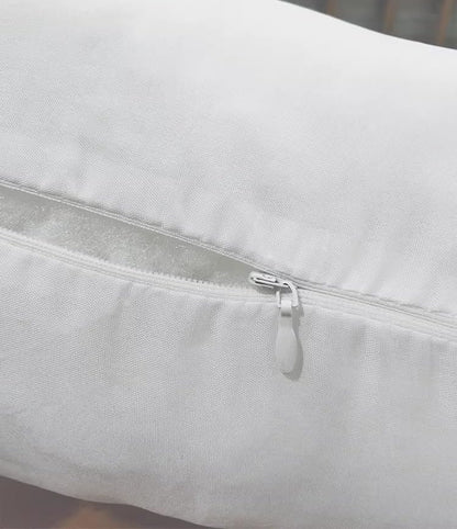 Dustproof Cotton Pillow Cover 22x22 Inch - Inner Shell with Zipper, Pack of 1