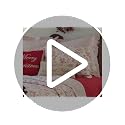 Full/Queen Christmas Quilt Set with Evergreen Toile & Cardinals - 3 Piece